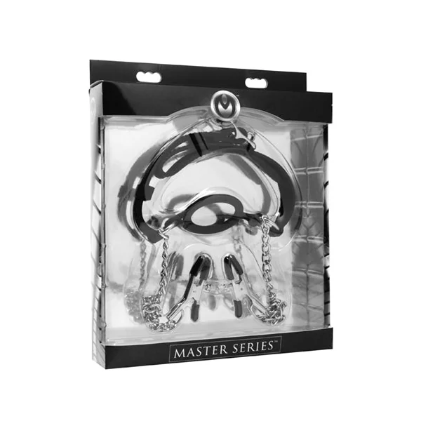 Mutiny Silicone O-Ring Gag and Nipple Clamps