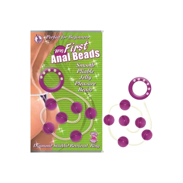 My First Anal Beads – Purple