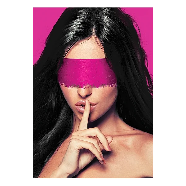 MYSTERE LACE MASK PINK