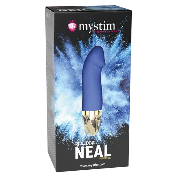 Mystim Real Deal Neal Vibrator - Blue