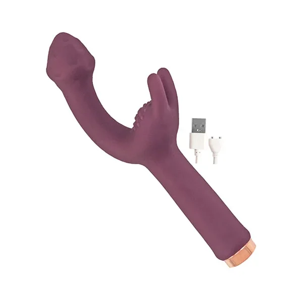 Mystique Vibrating G Spot Massager – Eggplant
