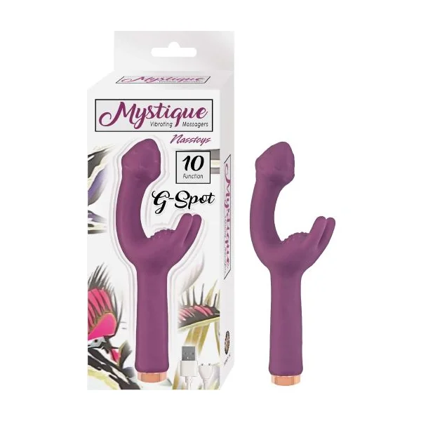 MYSTIQUE VIBRATING G-SPOT EGGPLANT