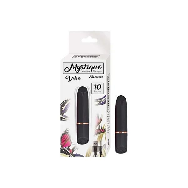 Mystique Vibrating Massagers Vibe-Black