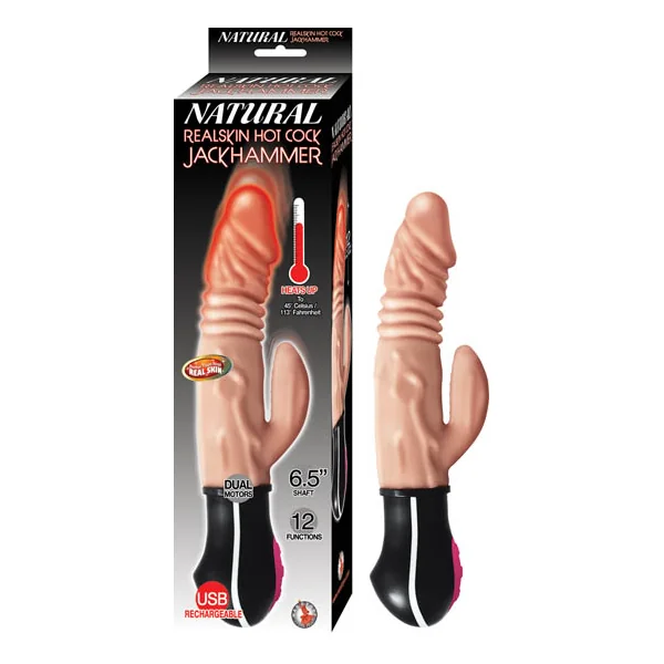 NATURAL REALSKIN HOT COCK JACKHAMMER