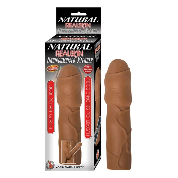 NATURAL REALSKIN UNCIRCUMCISED BROWN