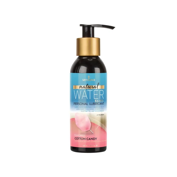 Natural Water-Based Personal Lubricant 4.23 Fl. Oz. - Cotton Candy