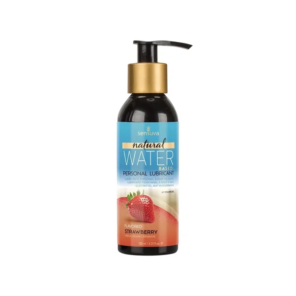 Natural Water-Based Strawberry Flavored Lubricant