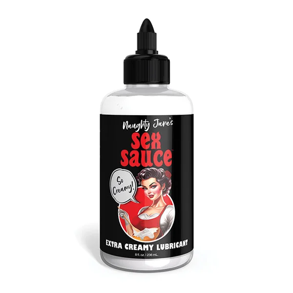 Naughty Jane's Sex Sauce Extra Creamy Lubricant - 8 oz