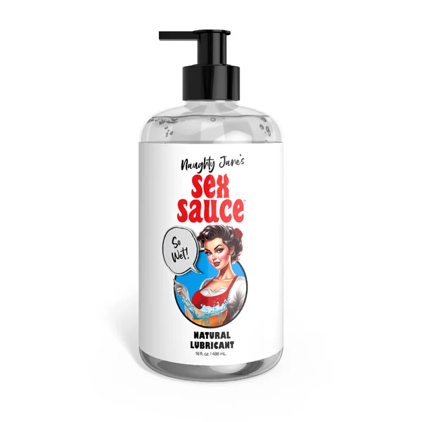 Naughty Jane's Sex Sauce Natural Lubricant 16oz