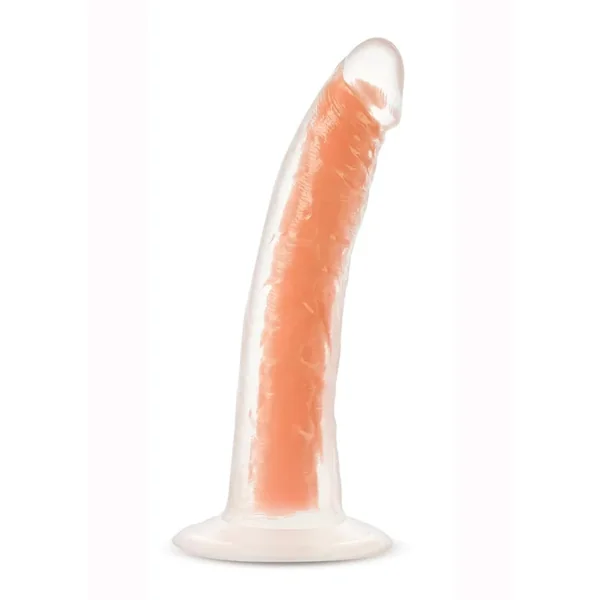 Neo Elite Glow in the Dark Dildo 7.5in – Orange