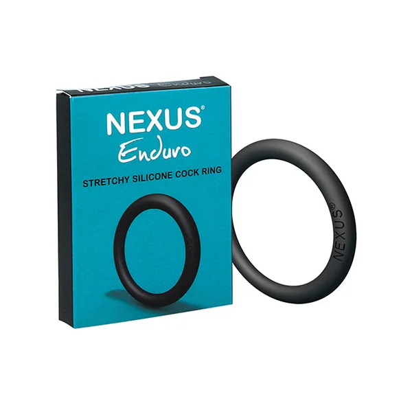 Nexus Enduro Silicone Cock Ring - Black