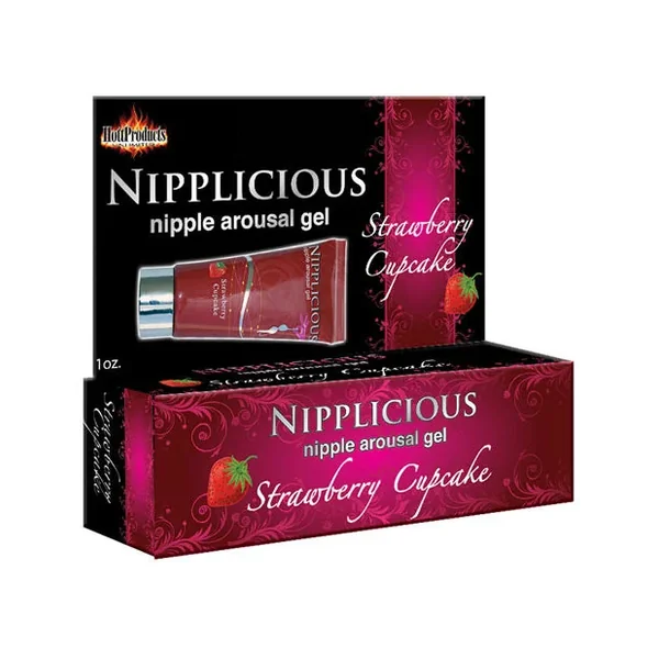 Nipplicious Nipple Arousal Gel – 1 oz Strawberry