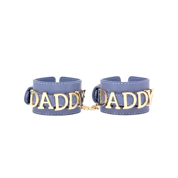 Nobü Fetish – HC10 Daddy Cuffs – Blue