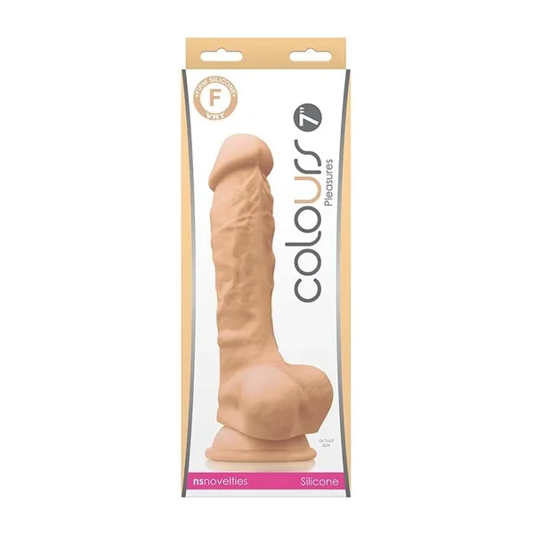 NS Novelties Colours Pleasures 7″ Dildo