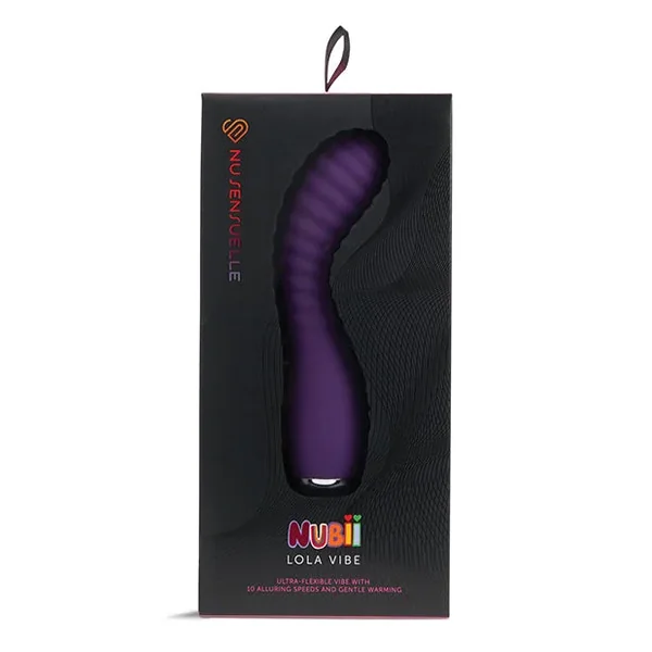 Nu Sensuelle Lola Nubii Flexible Warming Vibe – Purple