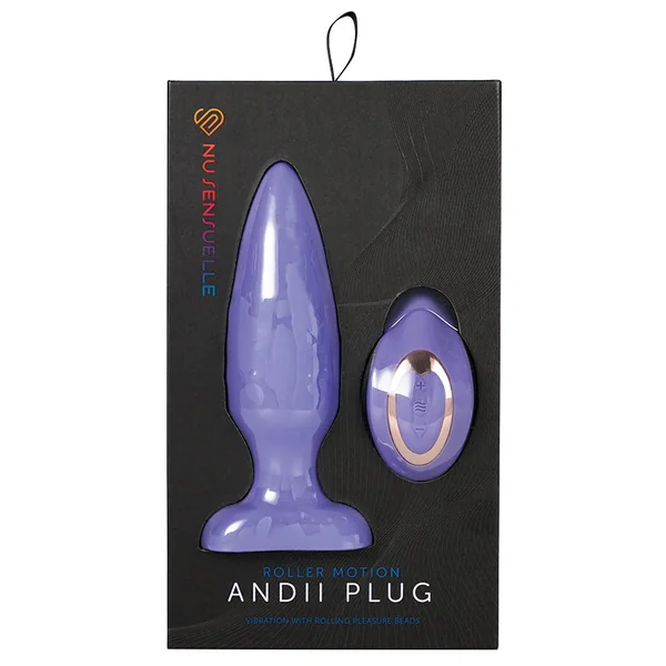 Nu Sensuelle Roller Motion Andii Plug - Ultra Violet