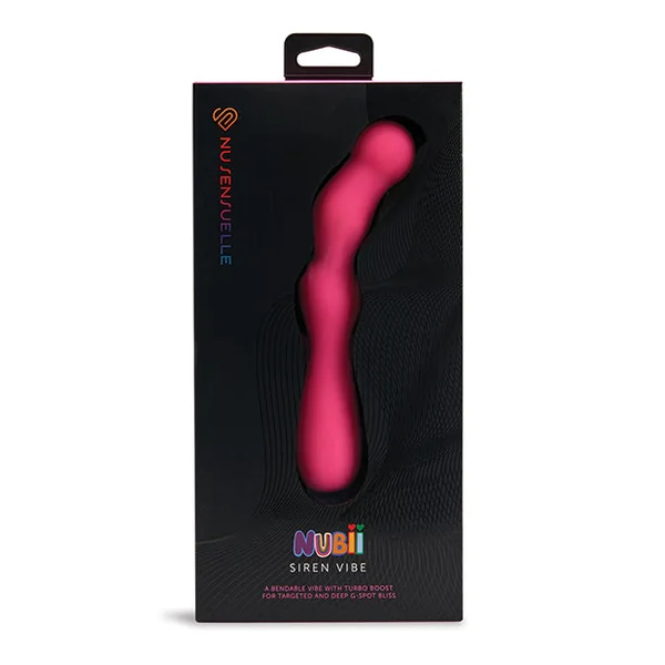 Nu Sensuelle Siren Nubii G-Spot Vibe w/Hinge - Pink