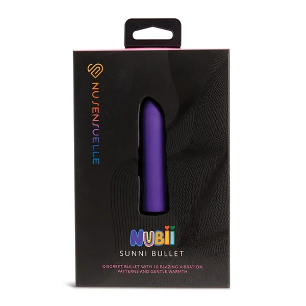 Nu Sensuelle Sunni Nubii Warming Bullet – Purple