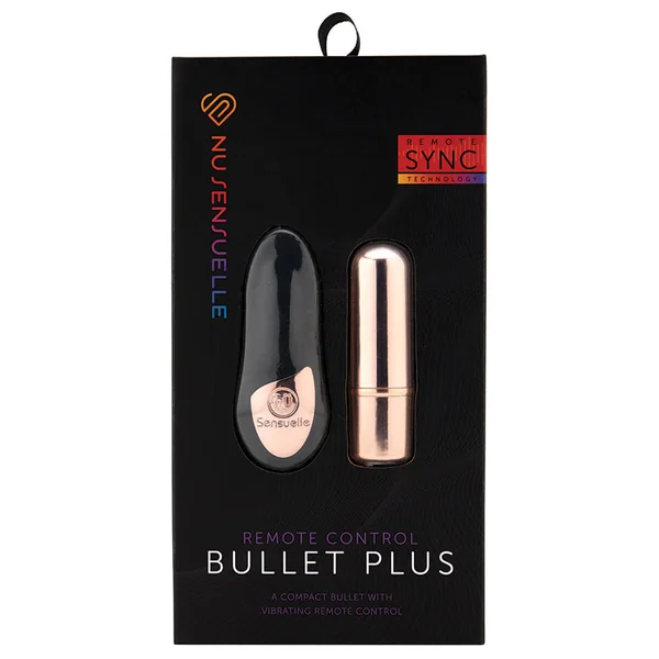 Nu Sensuelle Wireless Bullet Plus with Remote Control - Rose Gold
