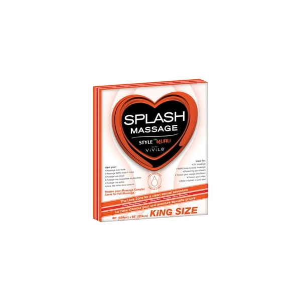 Nuru Splash Massage Sheet by Vivilo