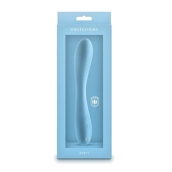 Obsessions Rhett Warming Vibrator – Light Blue