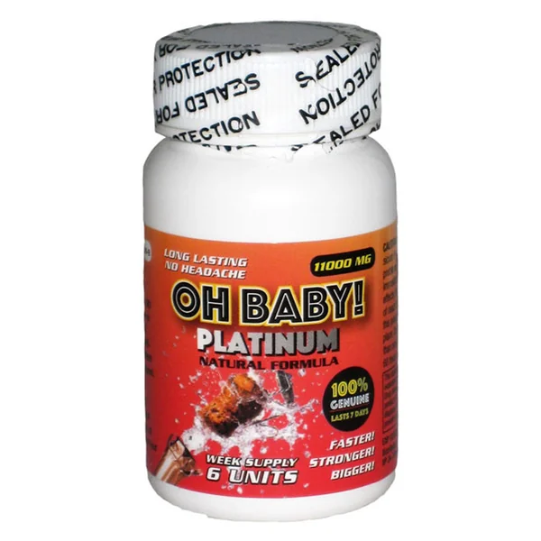 Oh Baby! – Week Supply Male Enhancement 6 Count