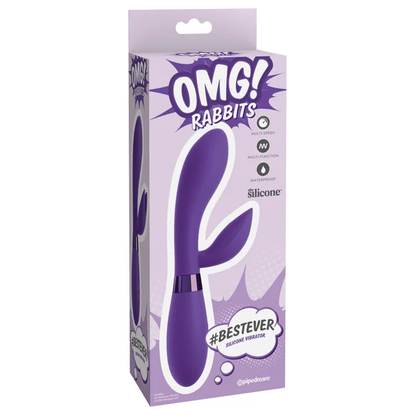 OMG! RABBITS #BESTEVER SILICONE VIBRATOR