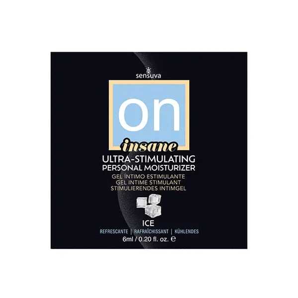 ON Insane Ultra Ice Stimulating Personal Moisturizer – 6 ml Single Use