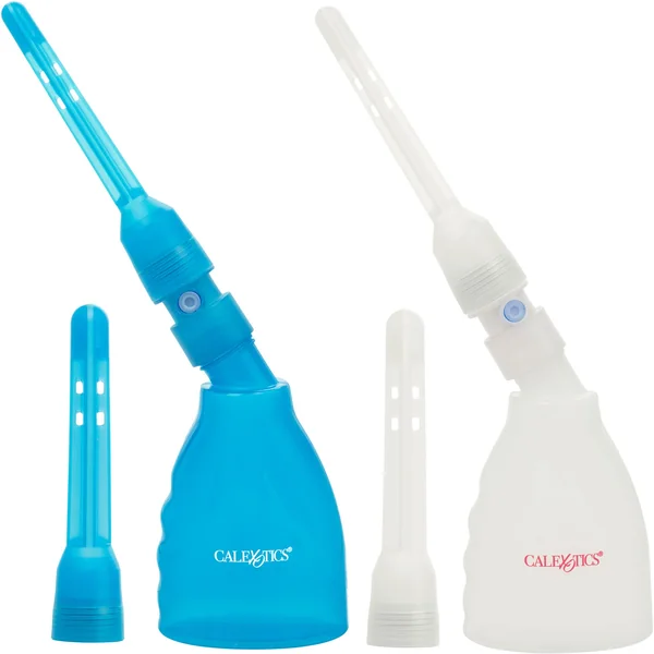 One-Way Ultimate Douche With Two Nozzles By CalExotics
