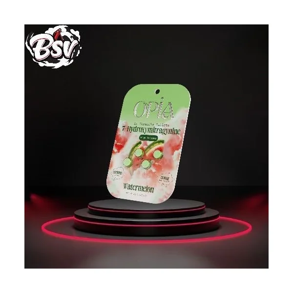 Opia 4ct 7-Hydroxymitragynine 30mg Tablets Watermelon 120mg