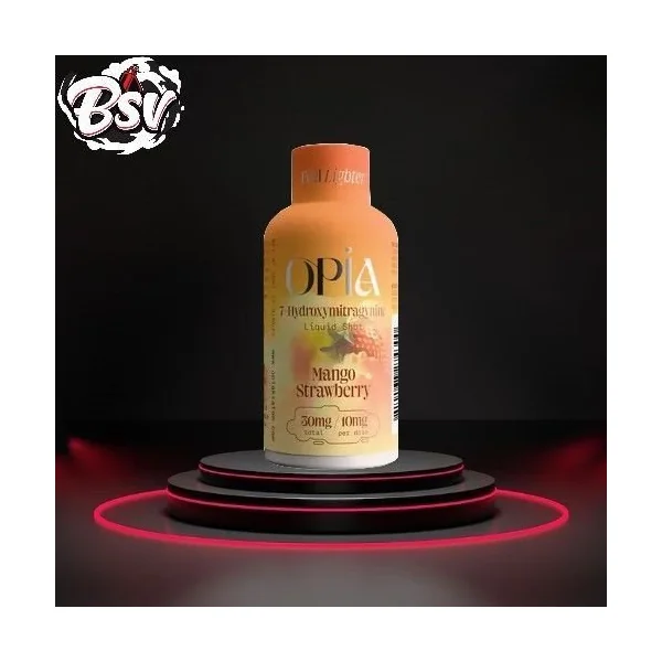 Opia 7-Hydroxymitragynine 30mg Shots Mango Strawberry
