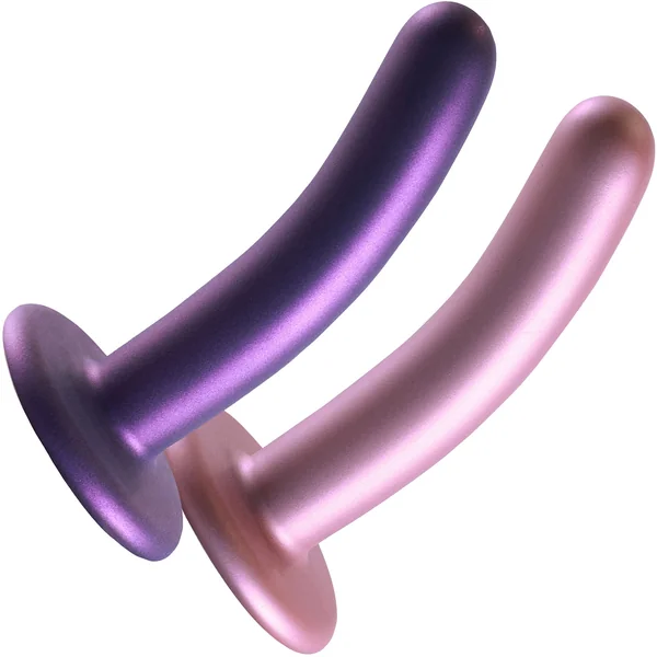 Ouch! 5" Smooth Silicone Suction Cup G-Spot Dildo