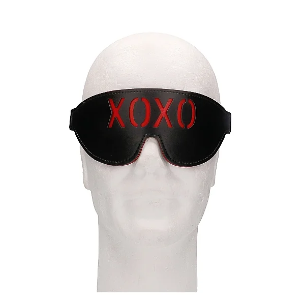 OUCH! BLINDFOLD XOXO BLACK