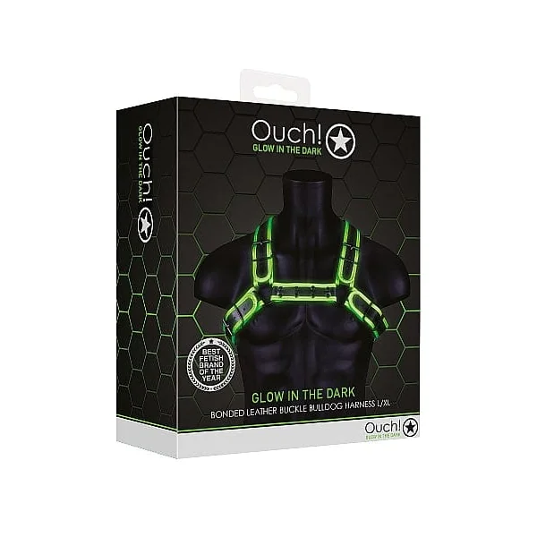OUCH! Glow Bulldog Harness