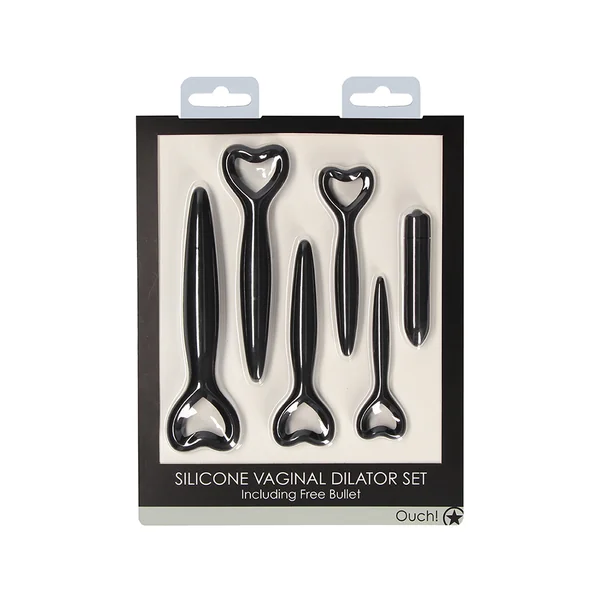 Ouch! – Vaginal Dilator Set Vibe – Black