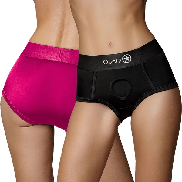 Ouch! Vibrating Strap-On Brief