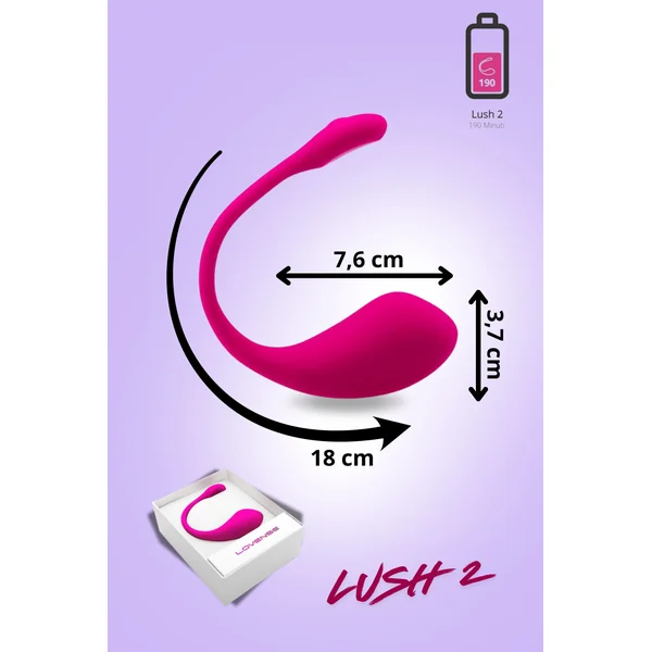 Ovetto Vibrante Lovense Lush 2nd Generation