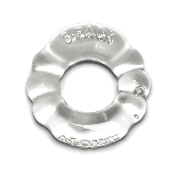 Oxballs Atomic Jock 6-pack Cockring - Clear