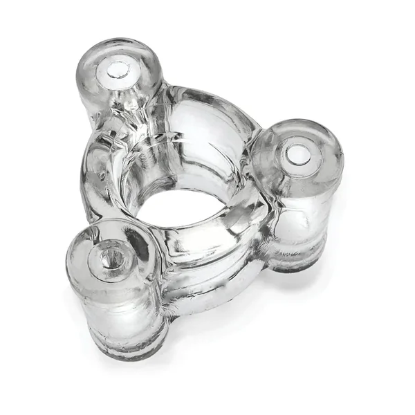Oxballs Buzz Squeeze Ballstretcher Vibe – Clear