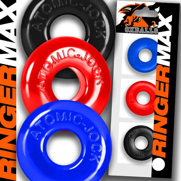 Oxballs Ringer Max - Bigger Mega Stretch C-Rings - Pack of 3