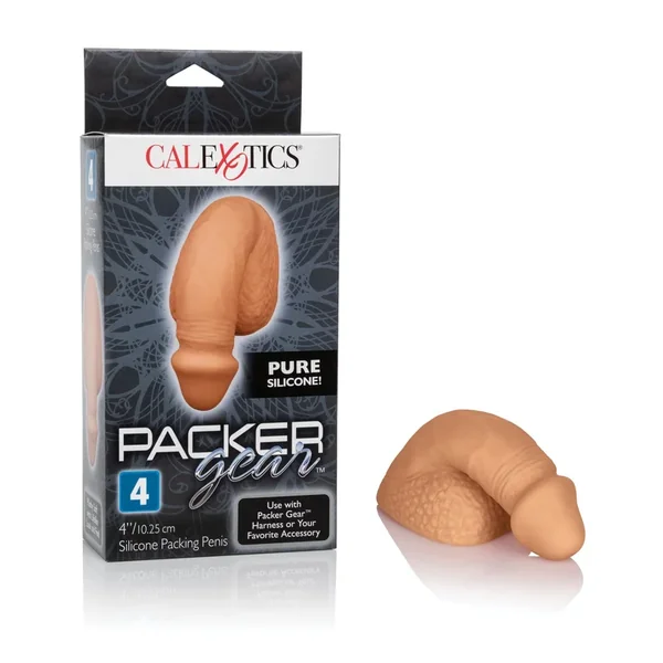 Packer Gear 4″ Silicone Packing Penis – Tan