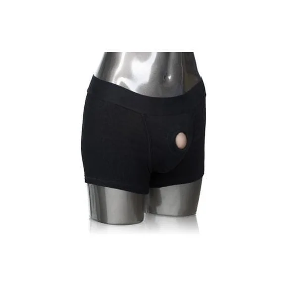 Packer Gear Boxer Brief Harness - Medium-large - Black