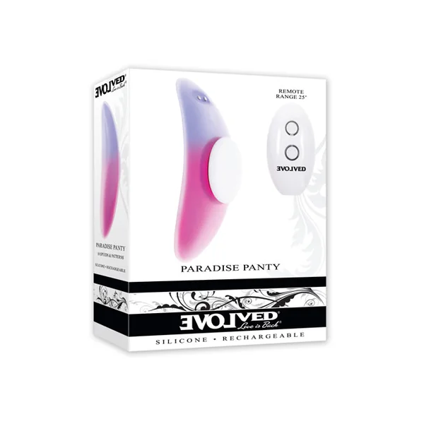 Paradise Panty - Purple/pink