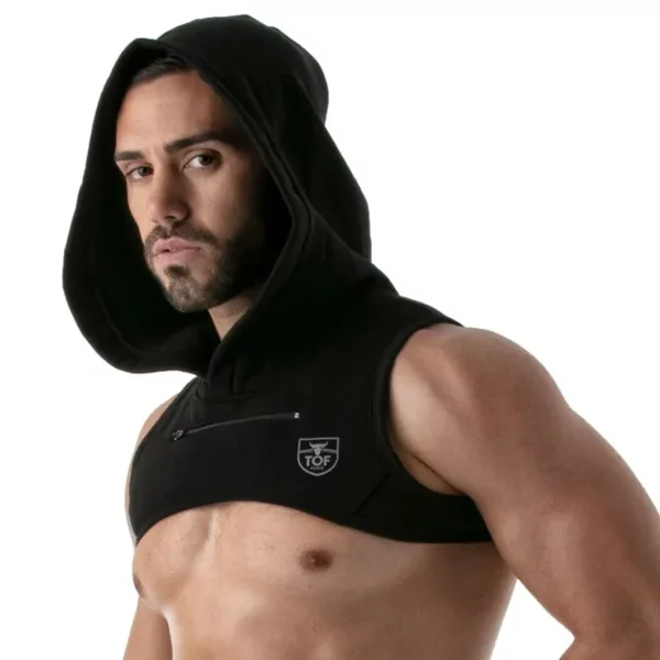 PARIS HOODIE HARNESS BLACK – Size : S