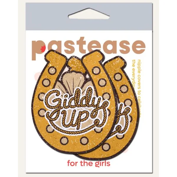 PASTEASE GIDDY UP SPARKLING GOLDEN NIPPLE