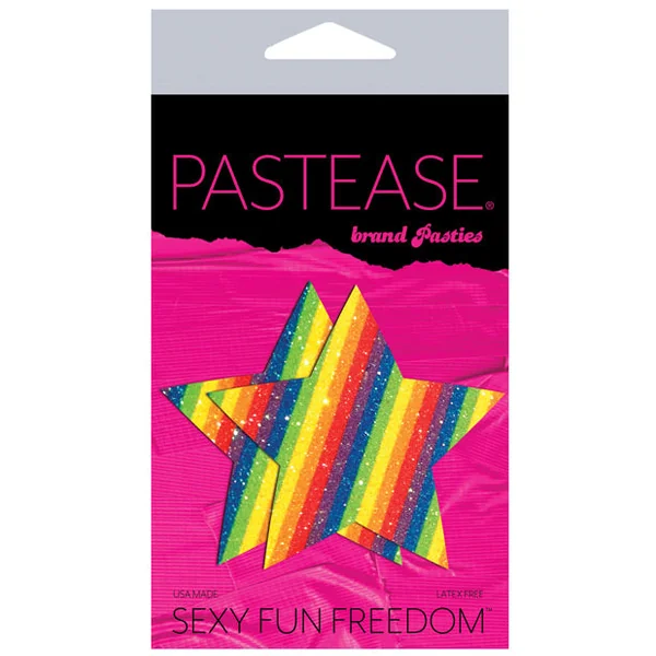 Pastease Glitter Star - Rainbow O-s