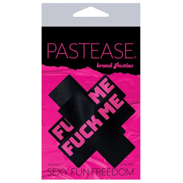 Pastease Premium Fuck Me Plus - Black-pink O-s