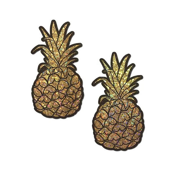 Pastease Premium Glitter Pineapple Pasties