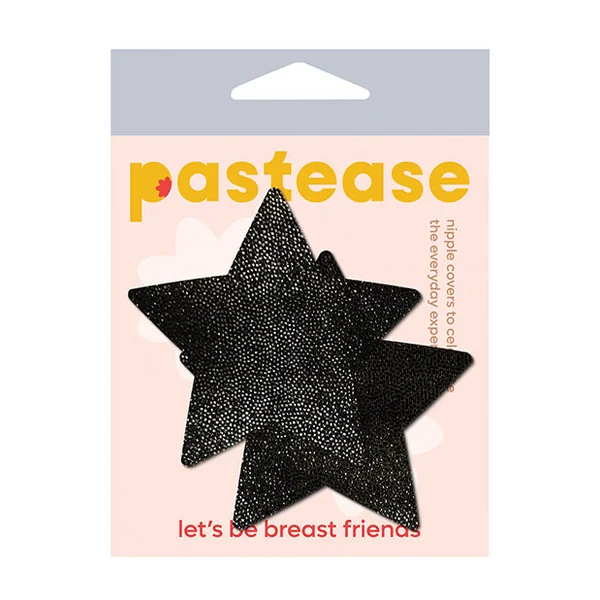Pastease Premium Glitter Star - Black O/s