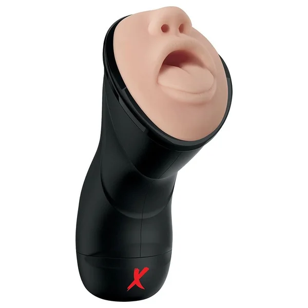 PDX Elite Deep Throat Rechargeable Vibrating Male Stroker